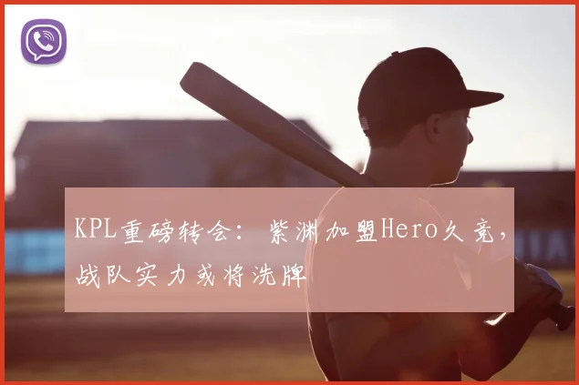 KPL重磅转会：紫渊加盟Hero久竞，战队实力或将洗牌